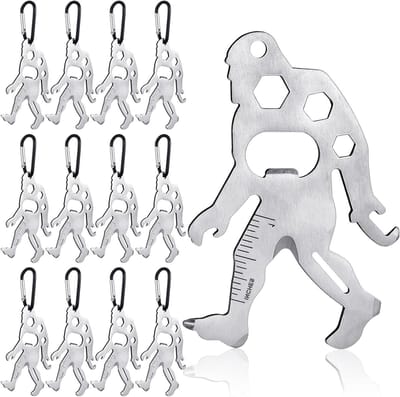 Multitool Aapvorm - Handgereedschap Set - Klusjes Klaren - Roestvrij Staal - 92 x 65 cm - Zilver