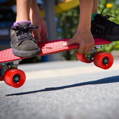 Skateboard Wielen - Longboard Wielen - Straat Skaten - Slijtvast PU Materiaal - 60x45mm 78A - Rood