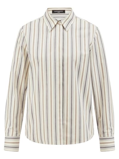 Blouse lange mouwen Van Fadenmeister Berlin multicolour