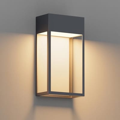 LED Buitenwandlamp 24 W Warm Wit - Moderne IP65 Tuinlamp met Aluminium Behuizing en 1545 Lumen