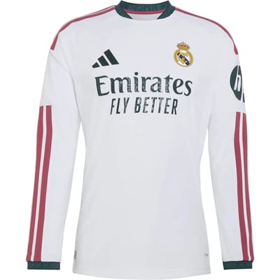 Echte Thuis Shirt met Lange Mouwen Real Madrid 2026/27