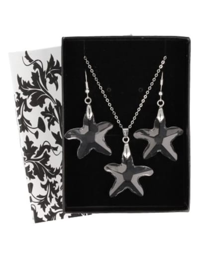 Feng shui ster hanger / oorbellen set