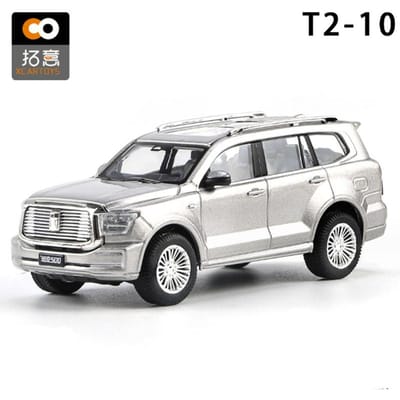 1:64 Tank 500 Suv Modèle de Voiture en Alliage Jouet en Métal Moulé Sous Pression Véhicules Tout-Terrain Modèle de Voiture Miniature de Simulation Échelle Collection Cadeaux pour Enfants