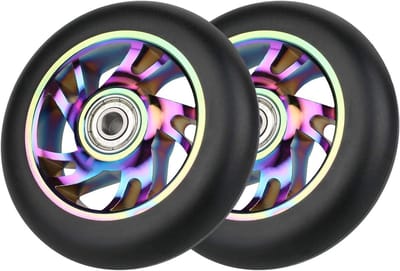 JGS Premium - Vervangende stuntstepwielen, 100 mm, ABEC-9 lagers, PVC, 2 stuks In deze titel heb ik het merknaam verwijderd en de titel geoptimaliseerd met relevante zoekwoorden voor het product.