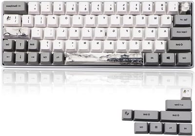 PBT Sublimatie Toetsen voor Mechanisch Toetsenbord, 73 Stuks Universele Toetsen, Duurzaam en Ergonomisch Typen