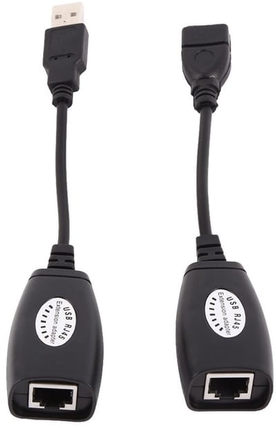 Allecto - USB Ethernet-adapter - USB 2.0 naar RJ45 - Aangedreven via USB - Compact formaat - Geschikt voor Cat5/Cat6 - Ideaal voor USB-apparaten