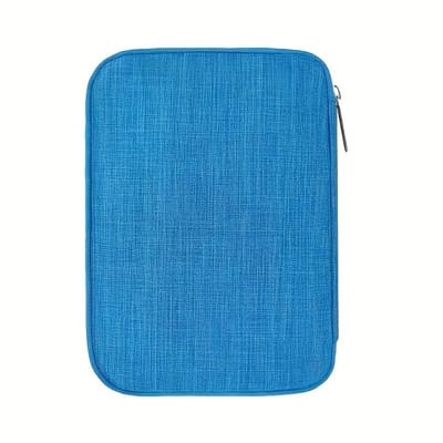 Travel Kabel Organizer Tas - Blauw - Opbergtas voor Kabels en Accessoires - Feestdagen - Cadeau - Sinterklaas - Kerstmis - Draagbare reisetui - USB-datakabels, opladers, stekkers en andere elektronische accessoires - opbergtas