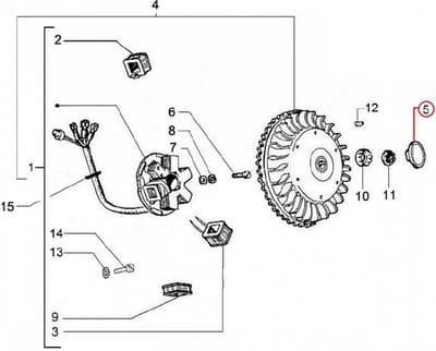kunststof diverse rms voor scooter piaggio 125 cosa 2 1991 tot 1997 166366 nieuw