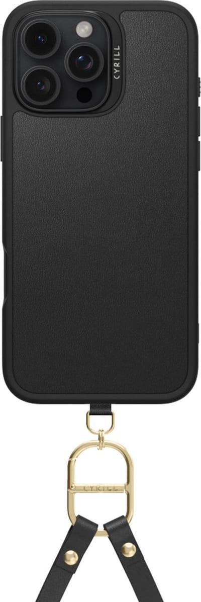 Spigen Cyrill Kajuk Mag iPhone 16 Pro Max Hoesje MagSafe Classic Charm Zwart