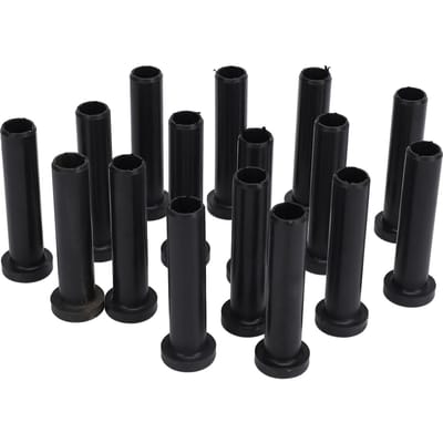 16 Pièces Douille Longue de Bras Supérieur Avant Robuste Remplacement de Douille Longue de Bras de Suspension Avant pour Polaris Sportsman black