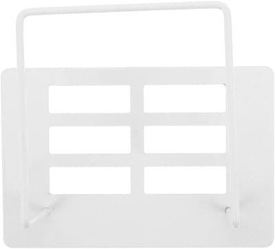Wandhouder Weegschaal - Metalen Ophangbeugel - Ruimte Besparen - Zonder Boren - 15 cm Breed - Wit