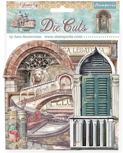 Stamperia - Venice City of Art Die Cuts (38pcs) (DFLDC117)