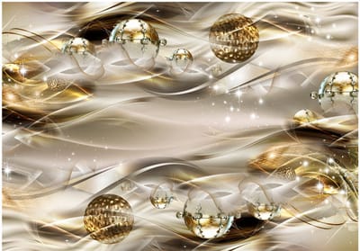 Fotobehangkoning - Behang - Vliesbehang - Fotobehang Luxe Parels - 150 x 105 cm