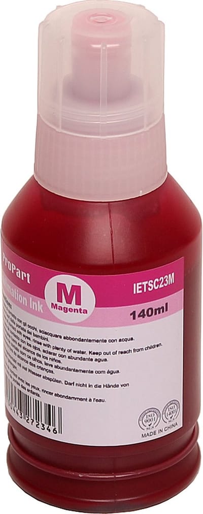 ABC huismerk navul flesje inkt voor Epson SC23M T49N3 magenta geschikt voor Surecolor SC-F100 SC-F500 SC-F5