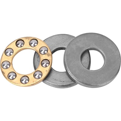 10 stuks Drukkogellager Miniatuur Hoge Precisie Vlakstalen Lagers Set (F7 13M 7x13x4.5mm)