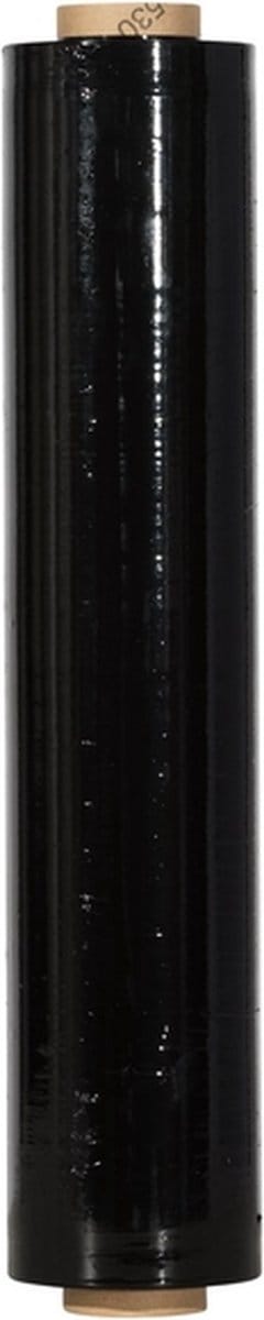 Wikkelfolie IEZZY 500mmx300m 20mu zwart - 6 stuks