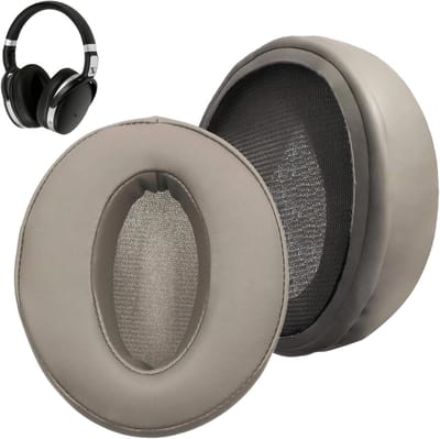 Vervangende Oorkussens - Koptelefoon Pads - Muziek Luisteren - Traagschuim Comfort - 9 x 8 cm - Champagne