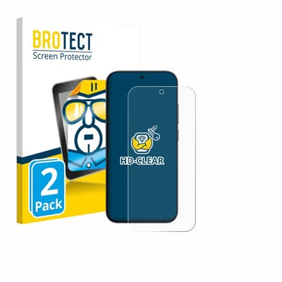 BROTECT - Screenprotector voor Xiaomi Redmi K90 - Folie Beschermfolie transparant 2 Stuks