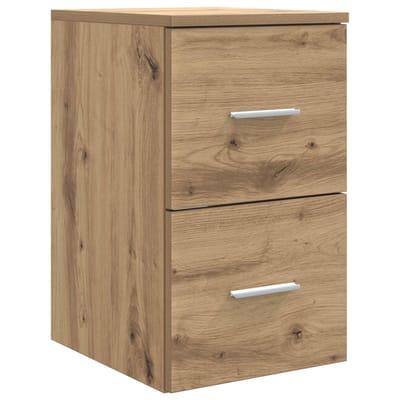 vidaXL - Badkamerkast - Tussenin - Artisanaal - eiken - 30 - x - 35 - x - 50 - cm