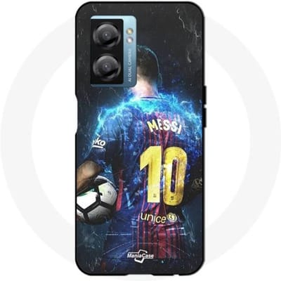 Coque Maniacase pour Realme V23 Lionel Messi Football Superstar