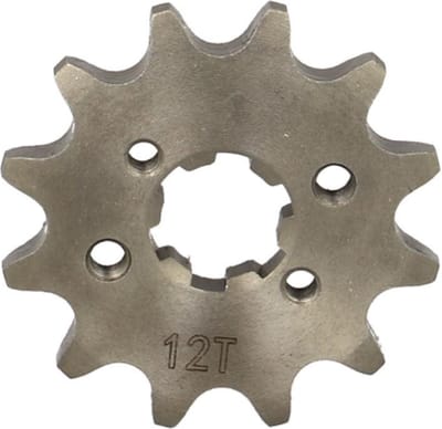 teknix versnellingsbak uitgaand tandwiel voor motor gilera 50 smt 2011 tot 2017 12 tanden niet 420 nieuw