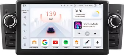 Autoradio met bluetooth - Carplay - Voor FIAT Grande Punto / Linea (2007-2012) - Geschikt voor Apple en Android - Stereo - Navigatie - Navigatiesysteem auto - 6GB 64GB