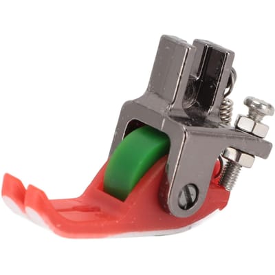 Smal Rollend Persvoetje PTFE Coating Plastic Roller Voet voor Vlakbed Naaimachine Dikke en Dunne Stof Universeel gray