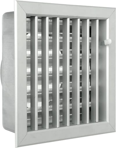 Aluminium Open Haard Ventilatie Rooster 200x200 mm voor Kachel en Kanalisatie