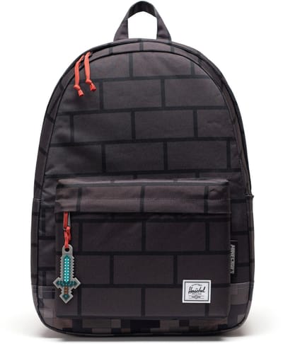 Herschel vrijetijdsrugzak rugzak Minecraft Classic Backpack 30L The Nether donkergrijs