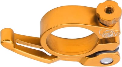 Fietsklem - Zadelklem - Fietsen - Snelsluiting - 31.8 mm - Goud