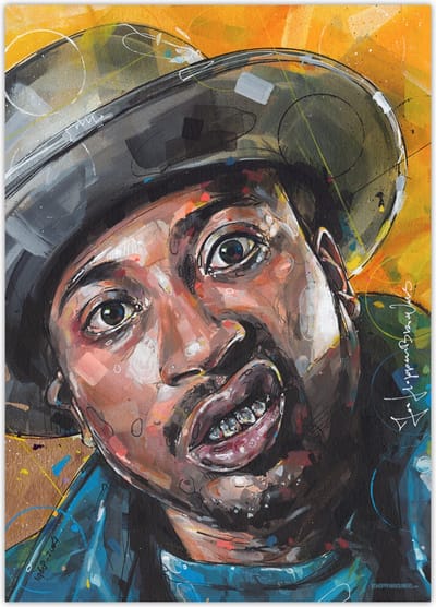 Ol' Dirty Bastard poster 50x70 cm