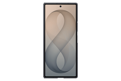 Samsung Galaxy Z Fold 8 Ultra Carbon Back Cover met Magneet Zwart