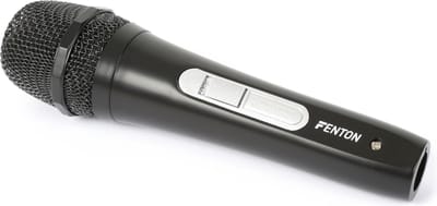 Fenton DM110 Dynamische Microfoon met XLR - 6,3mm jack kabel (3 meter)