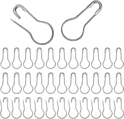 Veiligheidsspelden - Knutselspelden - Kleding Handwerk - Roestvrij Metaal - 22x10mm - Zilver