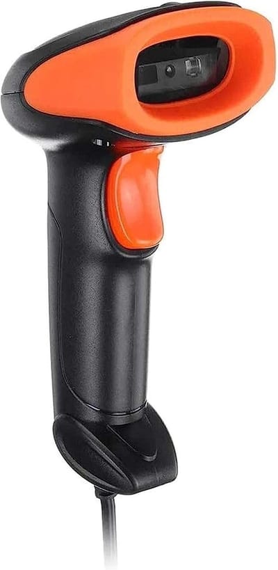 Barcode Scanner - Scan Reader - Mobiele Betalingen - Super Decode Vermogen - 170cm Kabel - Zwart