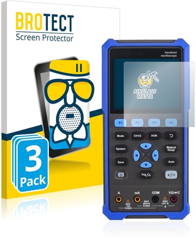 BROTECT - Screenprotector voor Owon HDS 200 Series - Folie Beschermfolie Beschermglas matte 3 Stuks