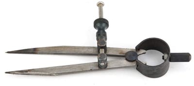 Precisie Markeerstift - Metaal Stift Teken Passer - Metaal Bewerken - Fijne Geharde Punten - 11.5 cm - Metaal