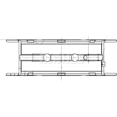 Hoofdlager MAHLE 007 FL 21689 000
