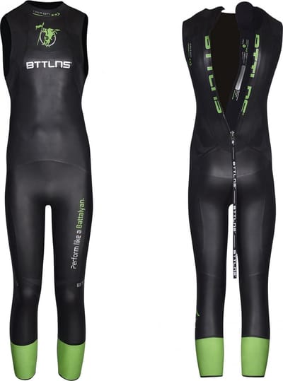 BTTLNS wetsuit - zwempak - triathlon zwempak - openwater wetsuit - wetsuit mouwloos heren - Triton 1.0 - ST