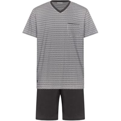 Pastunette - Shortama - Gray Melee - Katoen - Grijs - Maat XXL