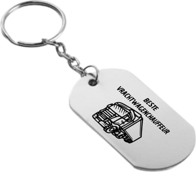 Akyol - Beste vrachtwagenchauffeur sleutelhanger - Vrachtwagen speelgoed - Vrachtwagenchauffeur sleutelhanger - Best truck driver - Accessoires