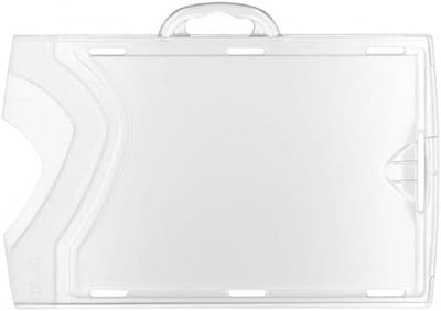 Badgehouder Transparant - Kaarthouder ID - Kaarten Beschermen - Uv-bestendig Polycarbonaat - 100 Stuks - Helder