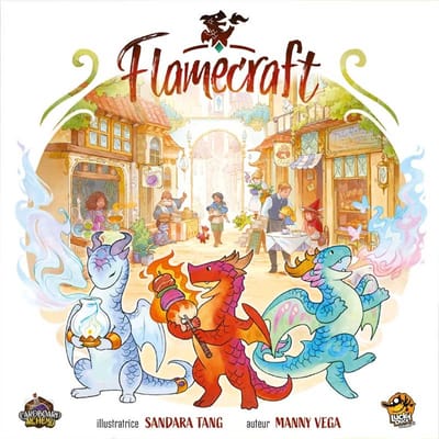 Lucky Duck Games Flamecraft Board Game-Engels (EN) (Diversen) Nieuw