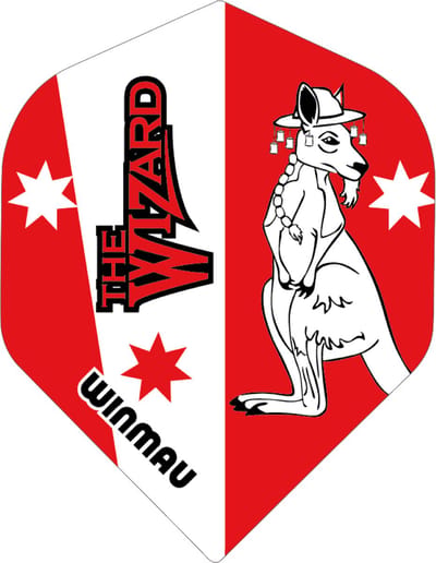 Winmau Rhino Simon Whitlock Red - Dart Flights