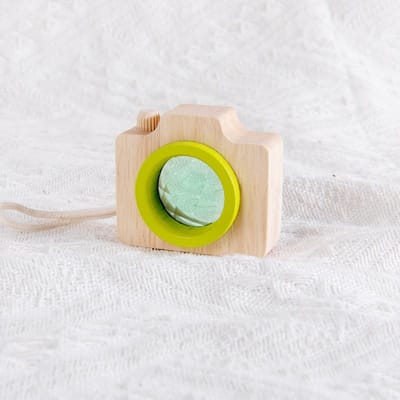 Jouets kaléidoscope colorés en bois pour bébé, jouets en bois arc-en-ciel pour enfants, jeu éducatif précoce pour l'apprentissage des enfants vert