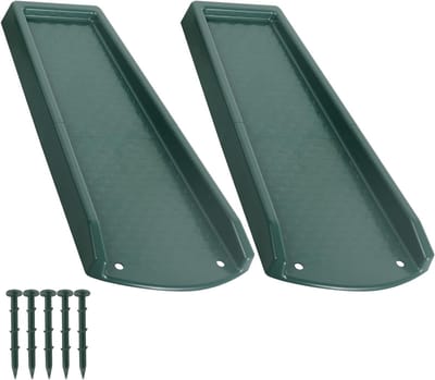 Regenpijp Splash Block - Goot Verlenger - Waterafvoer Sturen - Verdikt PE Materiaal - 60 cm - Groen