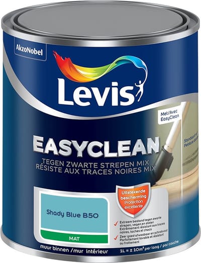 Levis - Easyclean Tegen Zwarte Strepen Mix - Shady Blue B50 - Mengverf - 1 L