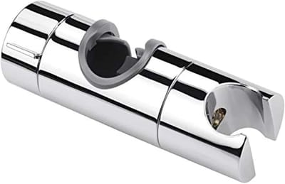 Douchekophouder - Verstelbare schuif - 18-25 mm - 360 graden rotatie - Douchekophouder - Vervangende douchekophouder - Voor badkamerdouchekoppen - Zilver