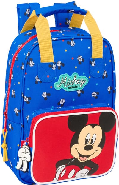 Schoolrugzak Mickey Mouse Clubhouse Good day Blauw 20 x 28 x 8 cm