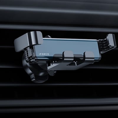 Slimtron Force Gravity 2 Autohouder - Telefoonhouder geschikt voor smartphones (Samsung iPhone Huawei LG Oppo & meer)